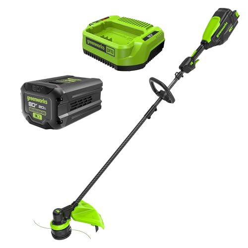 Greenworks 80V 16 in Cordless String Trimmer 2.0 Ah Battery product thumbnail 9