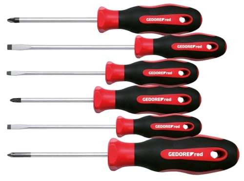 GEDORE Red Screwdriver Set 6 Pieces