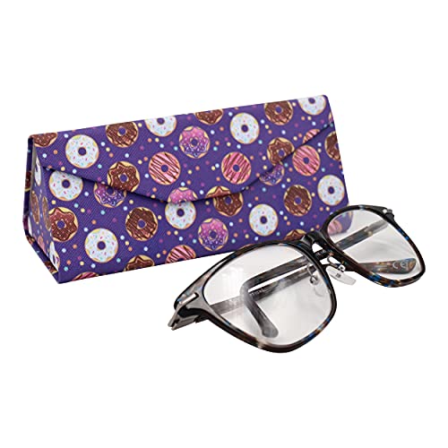 Image of Real Sic Glasses Case for Men and Women - Magnetic Folding Hard Shell Sunglass Holder - Inspired by Activities /Hobbies
