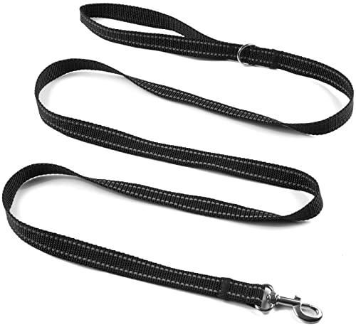 Sunnq Reflective Dog Leash For Small Dogs, 6 Ft (3/4 Inch X 6Ft, Black) #TOP3