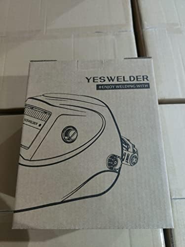 YESWELDER Maska spawalnicza o dużym polu widzenia, kolorowa Zasilany energią słoneczną Automatycznie przyciemniany kask spawalniczy z widokiem z boku Wide Shade 4/5-9/9-13 Welder Mask for TIG MIG ARC