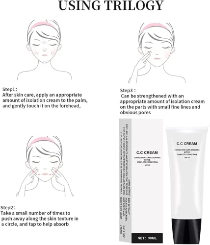 Mayace 2Pcs Anti-Aging Cc Cream For Mature Skin, Spf 50, Color Correcting, Moisturizing, 2 X 30Ml #TOP7