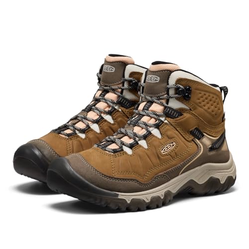 Image of KEEN Women's Targhee 4 Mid Height Durable Comfortable Waterproof Hiking Boots