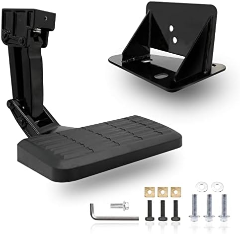 Truck Bed Step Fit for Toyota Tundra Bumper Step 2022 2023 Folding Tailgate Step Replace PTS30-34000