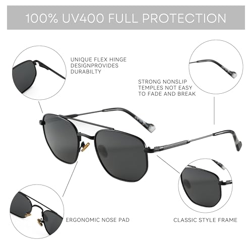 Lunettes de soleil polarisées pour stopper les reflets et protéger du soleil