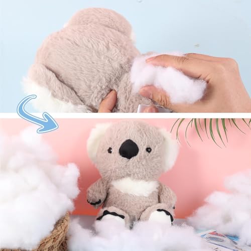 Image of Soft 3 Kg Fiber, Racron Polyester Synthetic Cotton Filling for Cushion, Pillow, Teddy Bear, Toy Stuffing (3 Kg, Pure Virgin Fiber, White) (Vacuum Packed)