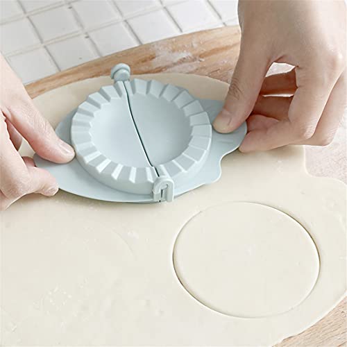 DIY Dumplings Maker Tool Wheat Straw Jiaozi Pierogi Mold Dumpling Mold Clips Baking Molds Pastry Kitchen Accessories - Thumbnail 6