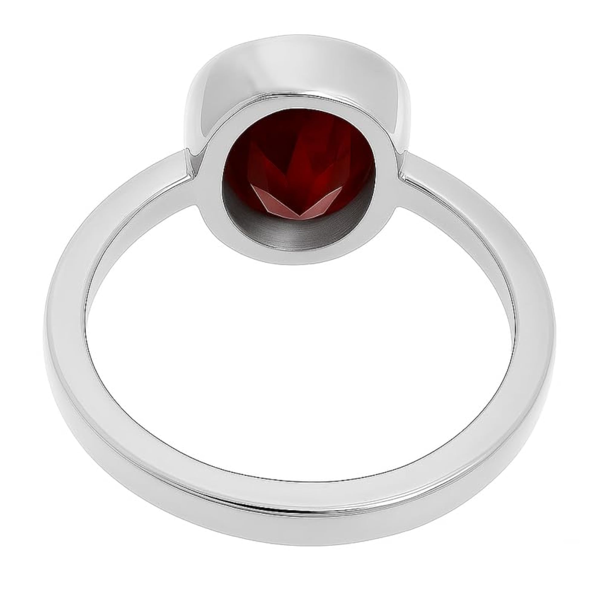 Handcrafted Garnet Adjustable Ring, 13.25 Ratti