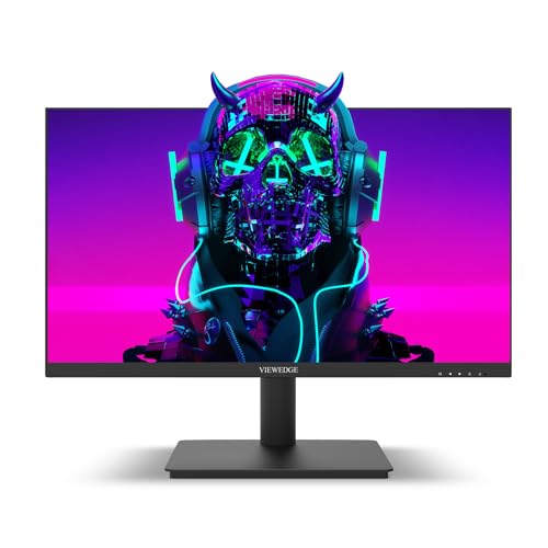 Image of Viewedge 24 Inch Gaming Monitor with 180Hz, VA 1ms, FHD 1080p and HDR 10 PC Computer Monitor with 100% sRGB, Bluelight Filter, 2 HDMI & 1 DP Port, Support Freesync and Wall Mounted