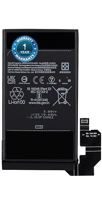 Image of Original GUKD8 Battery for Google Pixel 8 Pro GC3VE, G1MNW Battery with 1 Year Warranty** (SEPAK10)