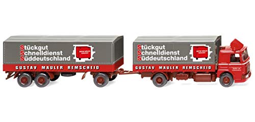 Camion avec remorque MAN Wiking Ho pour diorama routier miniature Gustav Mäuler