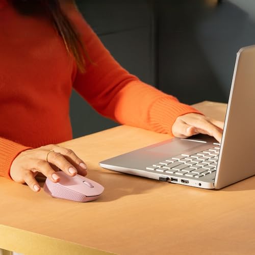 Image of Logitech M171 Wireless Mouse for PC, Mac, Laptop, 2.4 GHz with USB Mini Receiver, Optical Tracking, 12-Months Battery Life, Ambidextrous - Pink