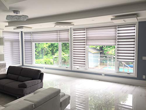 Image of ZEBRA BLINDS polyresin Roller Blinds, W70xH130, Grey