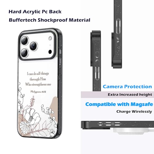 Coque iPhone 17 Pro Max Philippiens 4:13 fleurie pour la piété