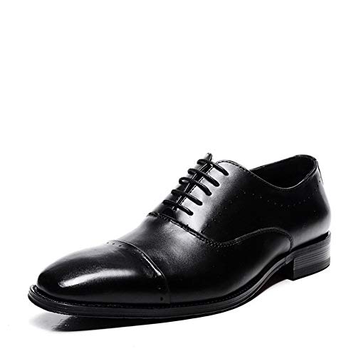Chaussures Oxford en cuir pour homme style Cap Toe élégant