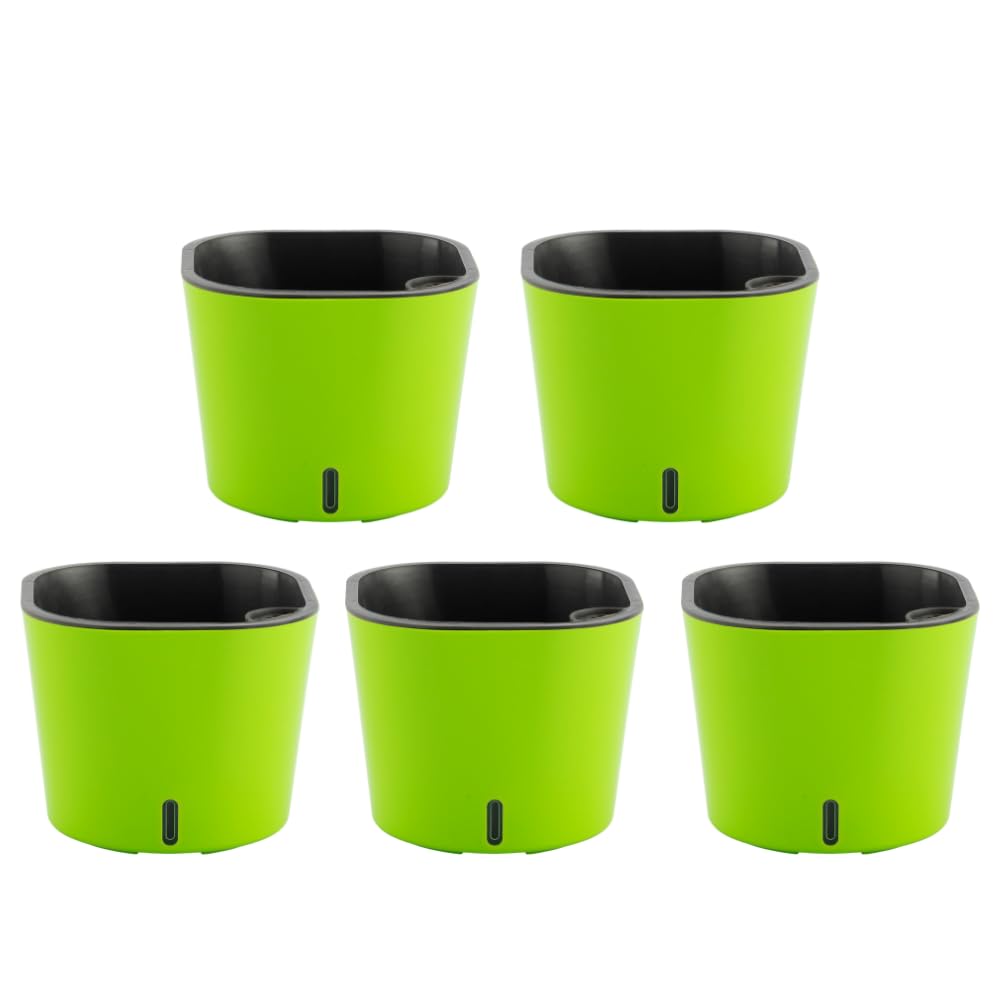 GARDENCIA Self Watering Pots - Modern Plant Cachepots -13 GARDENCIA Self Watering Pots - Modern Plant Cachepots -13