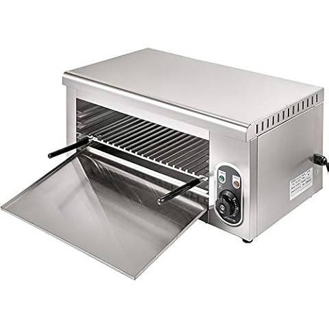 Parrilla eléctrica BuoQua Salamandra 2000W con control de temperatura Cover