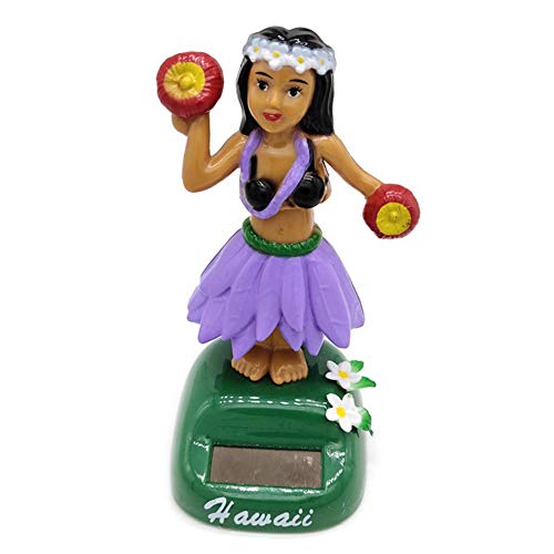 Solar Wackel Figur, Hawaiian Solar Ornamente Für Autos Cover