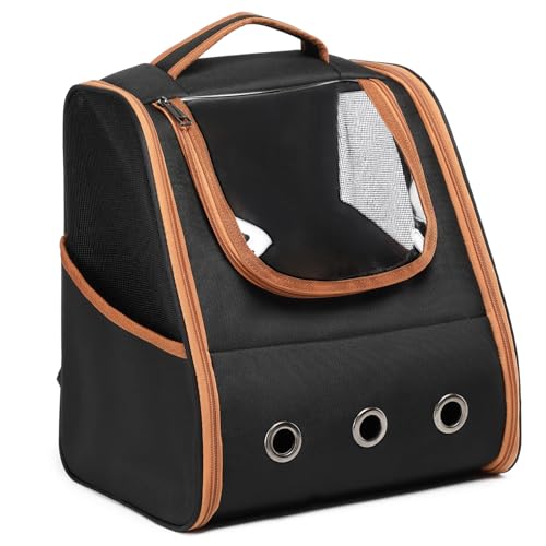 Kono Zaino per cani per gatti di piccola taglia Cani design ventilato pieghevole Pet Carrier Compagnia aerea approvato per viaggi, campeggio escursionismo uso fino a 5,9 kg