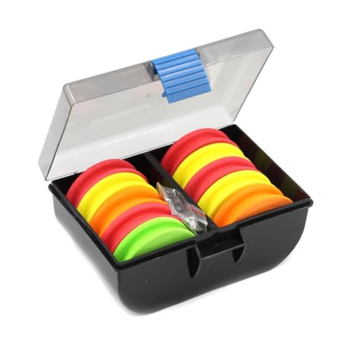 Toddmomy 10Pcs Fishing Line Winder Board Lightweight Reel Organizer for Easy Carrying Shock Resistant Fishing Accessories for Freshwater Saltwater Fishing