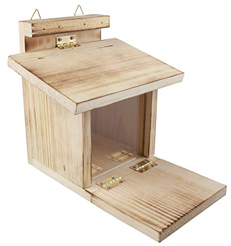 Windhager Eichhörnchen Futterstation mit klappbarem Boden, Eichhörnchen...