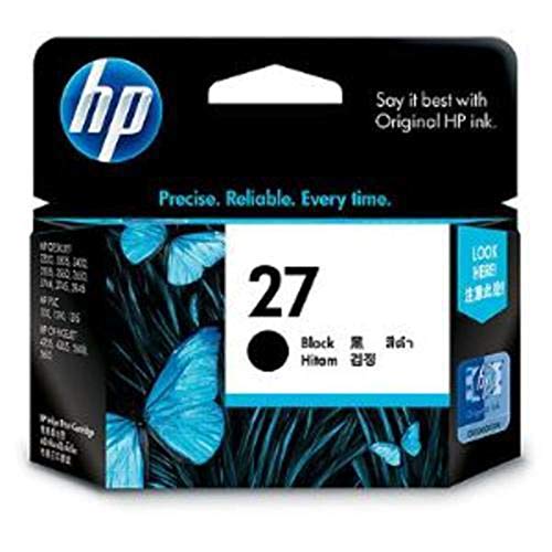 Image of HP - Black Inkjet Cartridge 27 27 Inkjet Print Cartridges