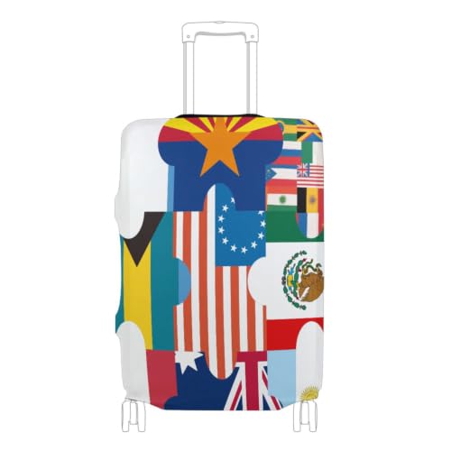 Housse de protection pour bagages Mexique extensible L 26-28 pouces