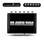 Audio-DTS-Converter-51-CH-RCA-Digital-Fiber-Optic-Coaxial-to-Analog-with-Coaxial-Cable-for-Vga-Monitors-TV-Boxes-Power-Adapters-51-Audio-Projectors-Black