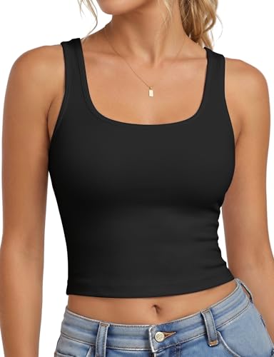 Haut court femme débardeur anti frottement pour le sport intense