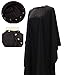 Produktbild Friseurumhang Haarschneideumhang Wasserabweisend atmungsaktiv Schulter Cape universell-Professionelle einstellbare Schwarz Haar Salon Cape1 PCS