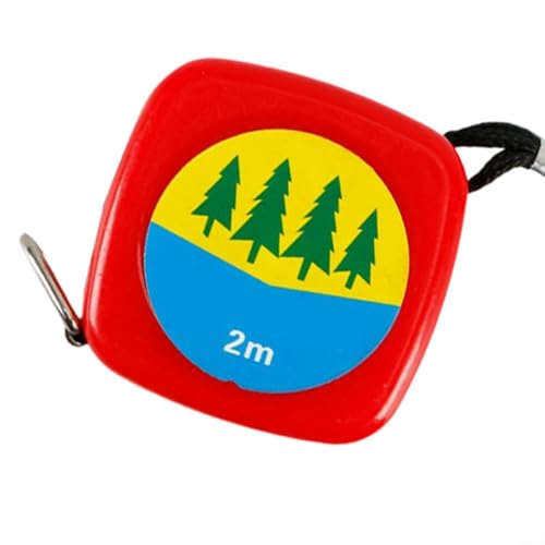 Cinta métrica de acero inoxidable para diámetro y circunferencia de árbol con lecturas no reflectantes de doble escala para ideal para jardinería y diseño de paisajes