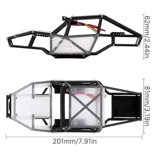 Châssis TRX4M nylon buggy tarantula crawler 1/18 - 2