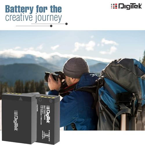 Image of DIGITEK LP E17 Lithium-ion Rechargeable Battery Pack for DSLR Camera, Compatibility - EOS 750D, EOS 760D, EOS 800D, EOS 77D & More