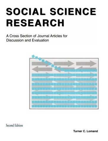 Social Science Research: A Cross Section of Jou... 1884585140 Book Cover