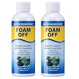 Dansib 2pcs Foam Remover Water Defoamer for Fish Alive Longer Healthier for Minnow Buckets Livewells Bait Tanks Aquariums Saltwater Reservoir Fishing, 100ml Per
