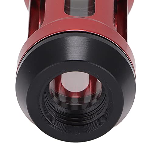 Image of G1 /4 Inner Thread Water Cooling System Filter, Brass Acrylic G1 /4 inch Composite Plate Filter for PC Water Cooling Water Cooling Reservoir, Computer Water Cooler(Black)