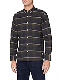 Seit 1938 Armor Lux Herren Chemise ML Coupe Droite col boutonné + poche Héritage Chemisenkleid, Norwegische Fliesen, M