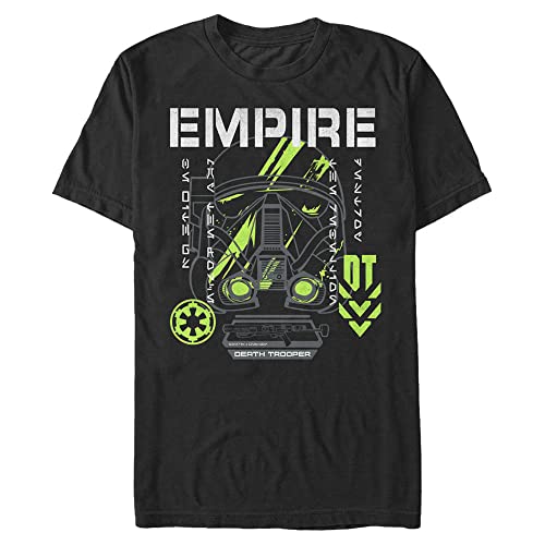 T-shirt Star Wars homme grande taille 3XL noir vêtement Rogue One Empire