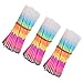 20/60Pcs Gel Pen Refils Rainbow Colors Pen Refills 6 Colors in 1 Pen Refills 0.8mm Tip for Gel Pen