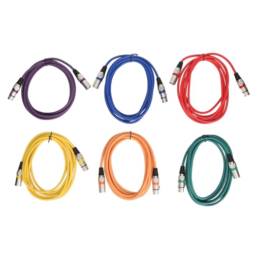 Câble XLR mâle vers femelle Walfront de 10 pieds double blindage pour microphone
