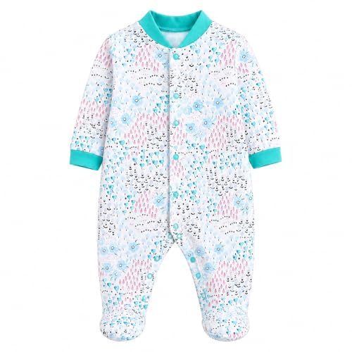 Image of EIO 100% Cotton Rompers Sleepsuits Jumpsuit Night Suits for Infants Newborn Baby Boys & Girls