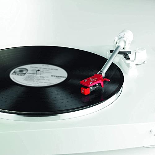 Record Players Music Box Audio at-LP3 WH Fully Automatic Belt-Drive Stereo Turntable with 2-Speed Turntable and D… - Les Beatles, Paul McCartney, John Lennon, RIngo Starr, George Harrison Record Players Music Box Audio at-LP3 WH Fully Automatic Belt-Drive Stereo Turntable with 2-Speed Turntable and D… – Image 4