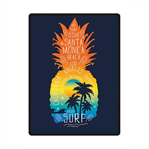 Couverture ananas unique et douce en Sherpa, l'idée cadeau idéale pour adultes et enfants