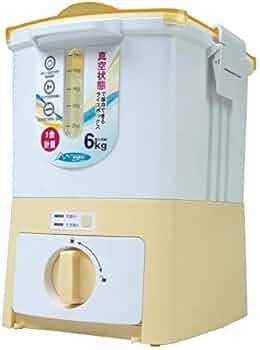 【未使用】電動式 真空ライスストッカー 12kg R 米びつ 電動 真空保存容器 ライスストッカー 12L 10kg 米櫃 密閉容器