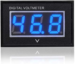 Waterproof Monitor 24V 36V 48V Golf cart Voltmeter Blue Digital Voltage Meter Battery Gauge DC6.8-60V