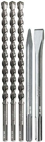 One-Day Sale: Up to 40% Off Eurobit 0430 Set of 2 Chisels and 3 Drill Bits for SDS Max Hammer 40% Off Discount Eurobit 0430 Set of 2 Chisels and 3 Drill Bits for SDS Max Hammer