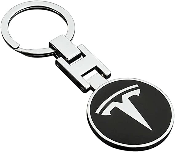 Zbosrma Car Logo Key Chain Ring 3D Chrome Metal Car Keychain Keyring Alloy Key Holder Car Accessories