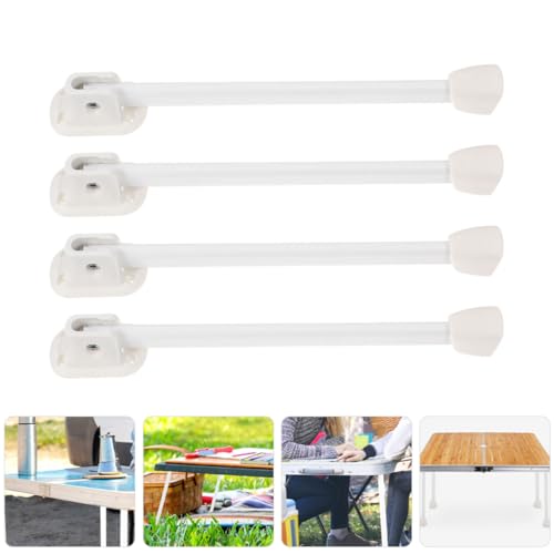Patas de Mesa resistentes BETOOKY color marfil sin taladro 6