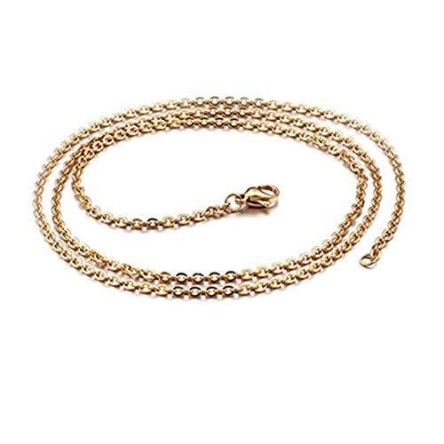 Chaîne en acier inoxydable gold chic et durable pour bijoux