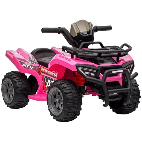 HOMCOM Kinder Quad Elektro 6V Kinderquad mit Vorwärtsfunktion, Musik,...